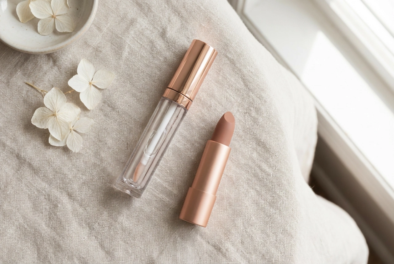 Gloss Labial Transparente na Maquiagem do Dia a Dia: Sozinho e em Dupla