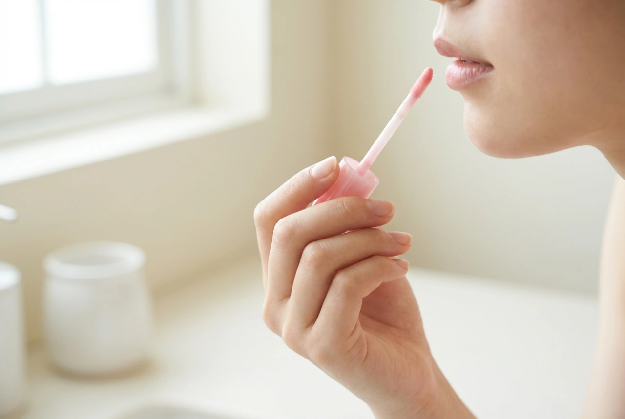 Brilho labial rosa na prática: como escolher o tom, aplicação e durabilidade