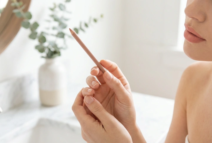 Contorno labial: técnicas para aumento óptico e correção de formato