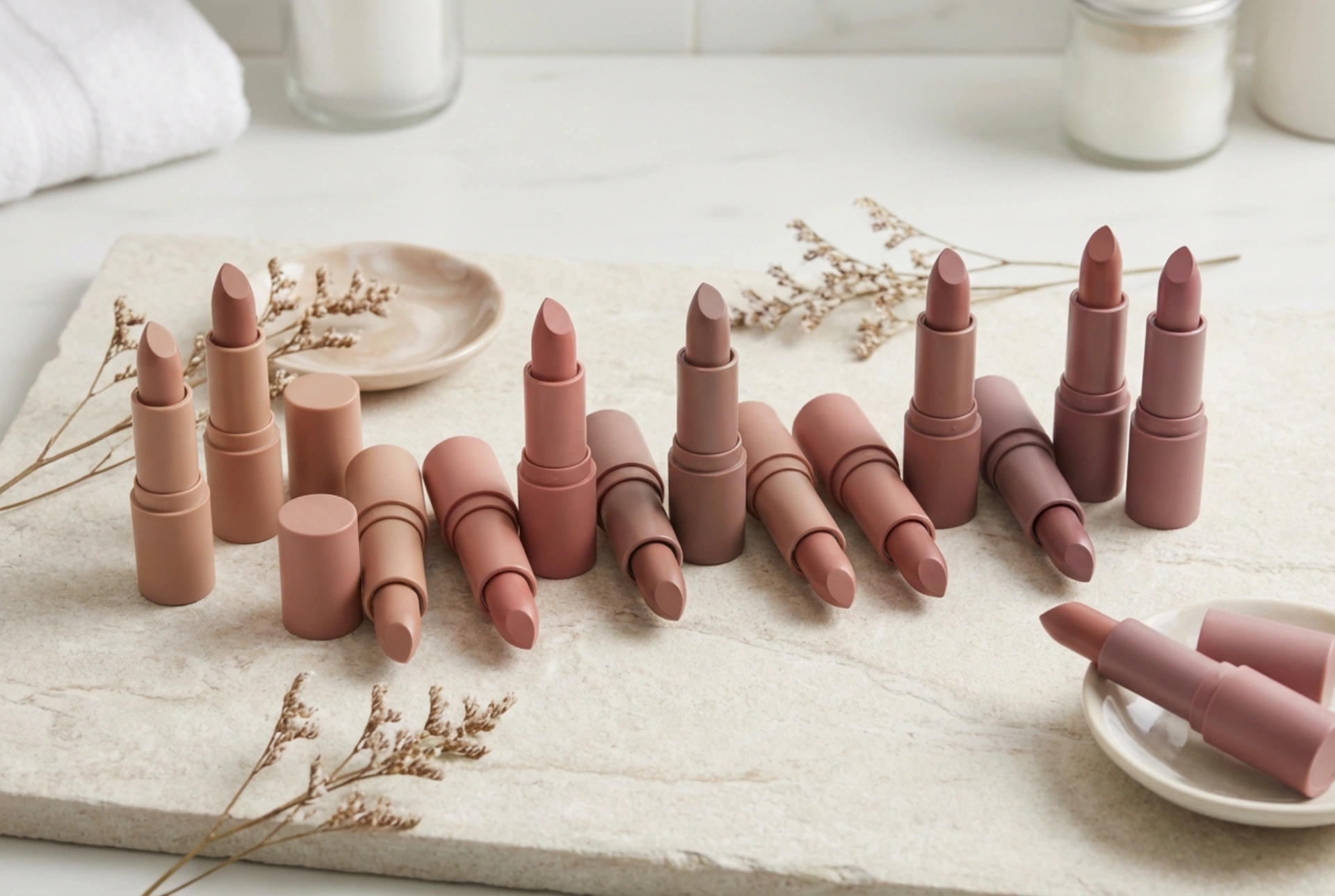 Batom nude: como escolher o tom para a sua pele e técnicas de aplicação