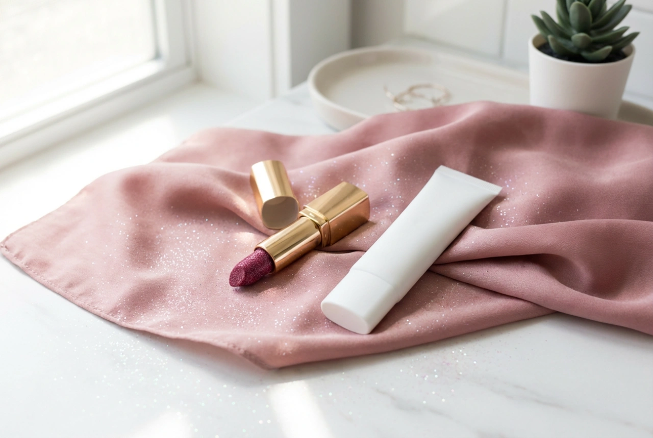 Batom com glitter: como combinar com primer e fixar o efeito brilhante