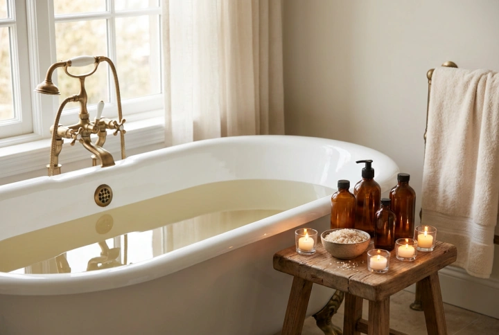 Spa em casa: preparação, rituais de beleza e atmosfera de relaxamento