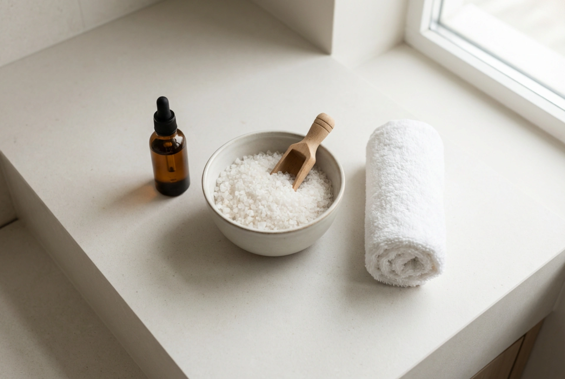 Banho de sal em casa: proporções, passo a passo e cuidados pós-banho