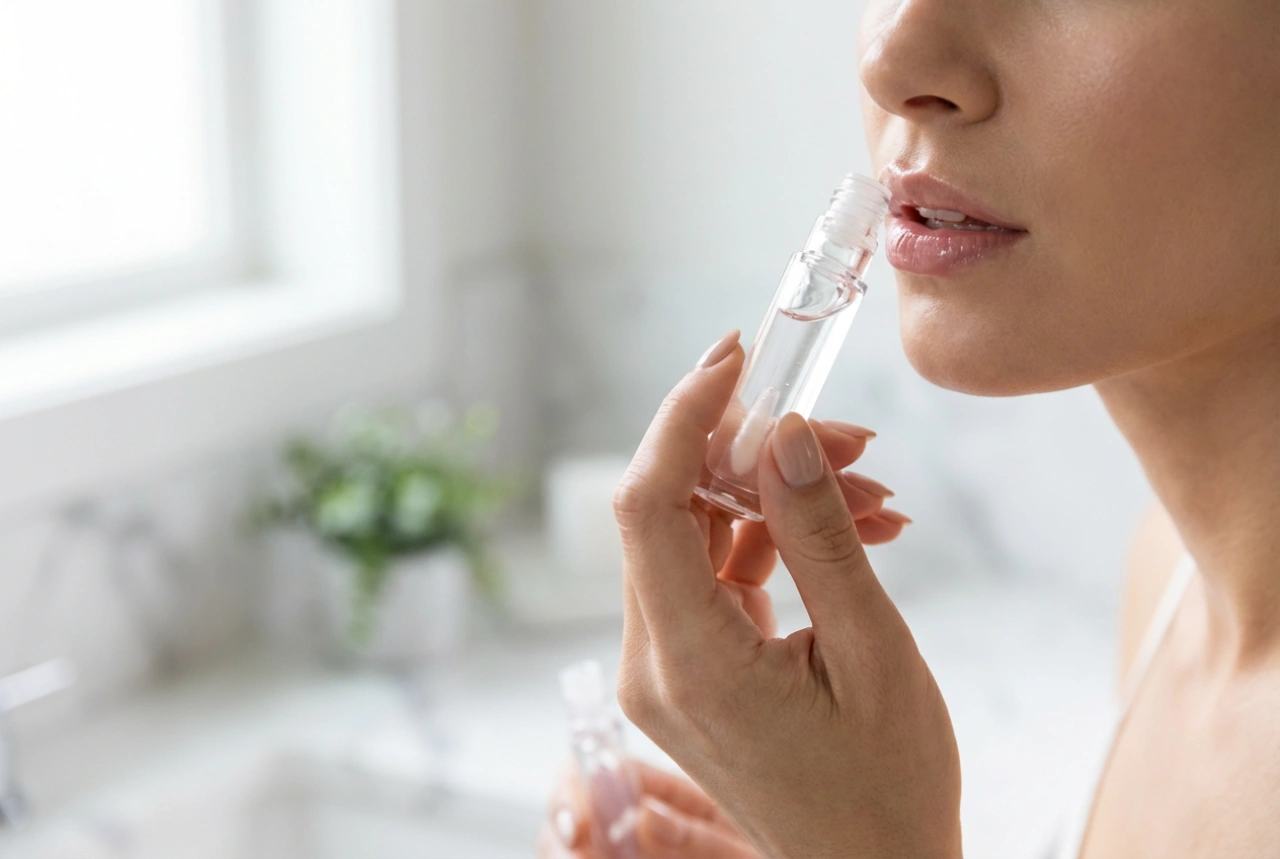 Brilho labial de longa duração: técnicas para aumentar a aderência