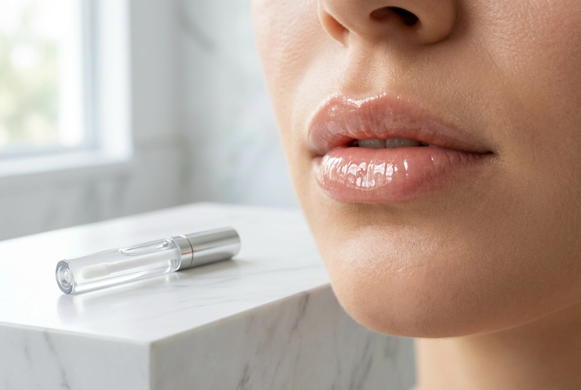 Brilho labial transparente para todas as ocasiões: como usar sozinho e sobre o batom